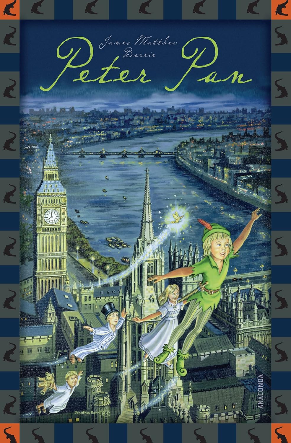 J. M. Barrie: Peter Pan (Hardcover, german language, Anaconda)