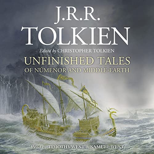 J. R. R. Tolkien, Christopher Tolkien: Unfinished Tales of Númenor and Middle-earth (AudiobookFormat, HarperCollins)
